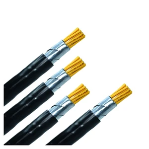 Flexible Solid Copper Core Shielded Control Cable Electrical Wire High Tension Cable for Control System