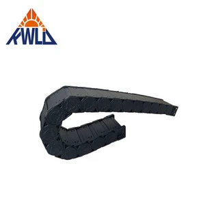 Energy Cable Carrier Plastic Bridge Nylon Enclosed Plastic Flexible Cable Drag Chain Hydraulic Hose Chain Wear Resistance