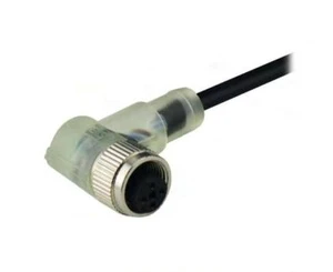 Manufacturer Wholesale M12 4pin Metal Cable Connector Spiral Cable with M12 Connector