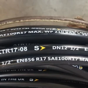 Factory Price OEM&ODM SAE 100 R17 Hydraulic Hose, 1/2 Spiral Steel Wire Reinforced, High Pressure Oil Resistant Rubber Hose