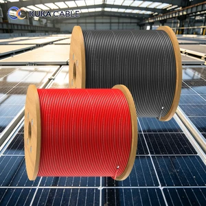 RoSH Certified Solar Cable H1Z2Z2-K Factory Direct Tinned Copper XLPO EN50618 1.5kV TUV UL Approved UV Resistant
