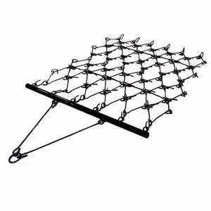 Heavy Duty ATV Drag Chain Harrow,Tow Behind Tractor Attachment for Lawn Leveling,Driveway Grading, Farm & Garden Use