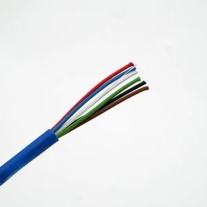 Belden Standard 5304 Indoor 6-Core 18AWG BC Shielded Control Cable Security Sound for Communication Systems Alarm Systems
