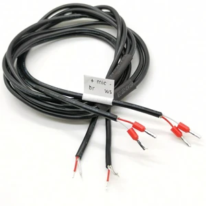 Customized 04018044/02 Microphone Shielding Harness Cable