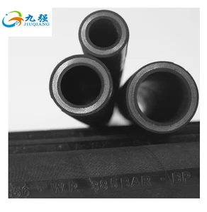 Custom Cutting Service NBR Steel Wire Braid Hydraulic Hose R11 Oil-Resistant Rubber for Hydraulic Systems