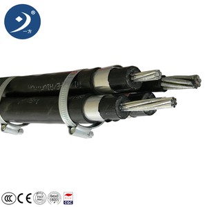 BT Pre-Assembled 3x95+70 Aluminum XLPE Power Cable 90°C 280A 0.6 KV High Performance Cable