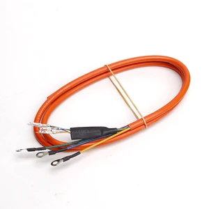 High-Temperature for Cable Electric Vehicle Brushless Motor Cable for Motorcycle Eight-Core Battery Wiring Harness