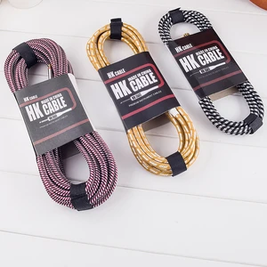 Chinese Factories Wholesale Guitar Professional Accessories at a Low Price Denoise Cables High Quality Guitar Cables