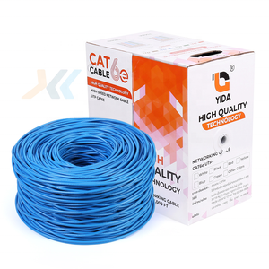 CHINA Manufacturer's 23Awg Cat6 Network Cable 1000FT 305M Communication Ethernet Cable RJ45 Connector UTP Shield Made Copper