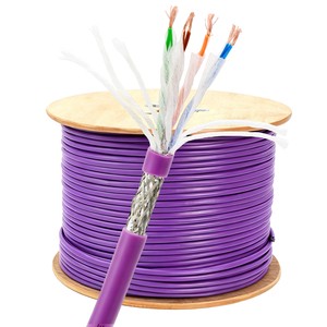 Dust Proof Cnc Automation Machine Drag Chain Network Cable Industrial Cat6 Drag Chain Ethernet Cable For Robotic Systems