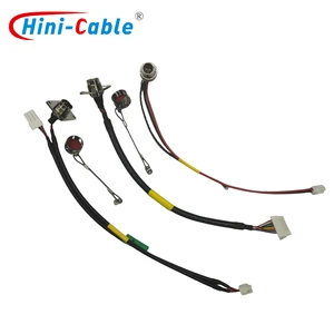 High Quality High Temp Resistant Connector Cable Harness Auto Electrical Copper Conductor Multi Function Assembly 200mm Length