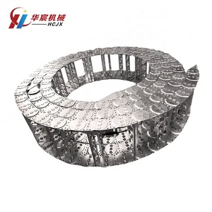 Galvanized Series Cable Energy Chain Flexible Steel Drag Chain for Hose Carrier