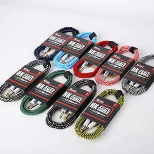 Wholesale Best Seller Electric Guitar Cable Guitar Instrument Cable 5m for Musical Accessories