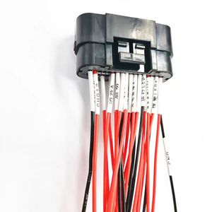 Custom High-Quality TE Connectors Car Wiring Harness OEM Standard, Heat & Vibration Resistant Wiring Harness