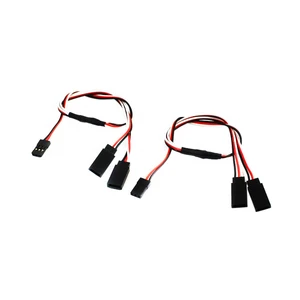 China Factory 3pin JR Twisted Wire Harness with PVC Insulation for Electronic Applications in Model Airplanes