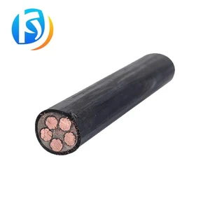 Factory Supply Copper PVC Low Smoke Halogen Free Fire Retardant Cable WDZ-YJV IP67 Rated High Voltage
