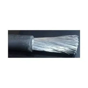 Black Rubber Aluminium Welding Cable 18mm Diameter Shielded Protection Type Flexible & Durable for Industrial Power Applications
