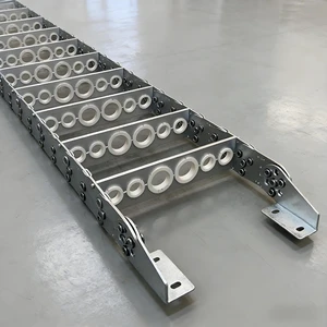 Yodel Top Quality High Load Enhanced Protective Harness Hose Carrier Cable air Oil Pipe Stainless Steel Drag Cable Chain