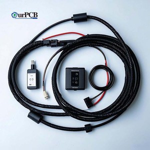 Rf Jumper Cable Spiral Coaxial Display Rope Semi Rigid Flexible Travel Charger Cable Harness Assembly Services