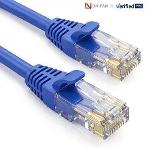 UNIEAN Waterproof Outdoor Cat6 U/UTP Shielded 2500Mbps Pure Copper 10m RJ45 Ethernet Cable