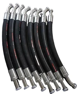 Steel Wire Reinforced Fuel Oil Resistant Nitrile High Quality Rubber Hydraulic Hose Manufacturer