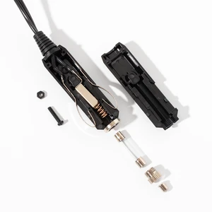 Automotive Wire Harness with USB DC Power Output and Cigarette Lighter Plug for Car Battery Charging