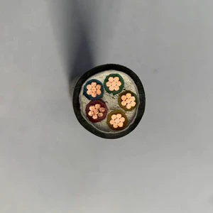 WDZA-YJY 5X10 Low Smoke Halogen Free Copper Wire Core Insulated Cable with LSZH Jacket for Industrial
