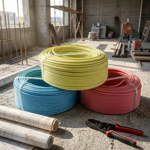 Factory Copper Electric Power Cable 1.5/2.5/4/6/10/16m WDZBN-BYJ Flexible XLPE Insulated Low Voltage IP65 Rated