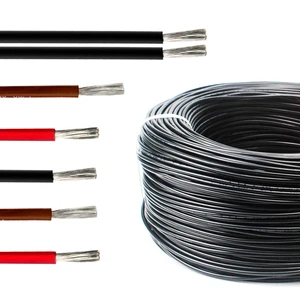 Customized Flexible Industrial UL10269 6AWG Copper XLPE Insulated Energy Storage Connector Cable