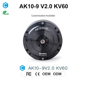CubeMars Integrated Servo Actuator AK10-9 V2.0 KV60 24V 48V FOC Motor with CAN Bus for Exoskeleton AGV Joint