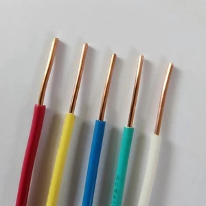 Standard BV Building Electrical Wire Solid Copper Single Core PVC Insulated Cable for Construction