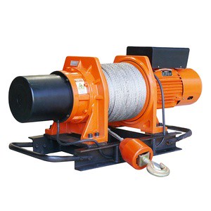 New 24V Portable Cable Pulling Winch 1Ton 1.5Ton 2500Kg Electric Hoist Steel Chain Remote Control High Quality