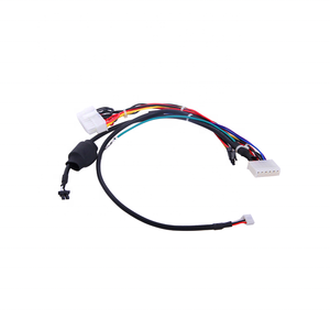 Factory Supply Custom XHP Cable Assembly PVC Copper Electric Fan Wiring Harness Anti-Jam Connector for Automotive Electronics
