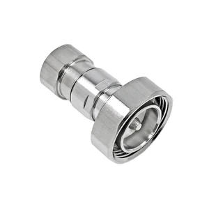 High Quality 7/16 DIN Male Plug Straight RF Coaxial Connector Compatible with 1/2 Flexible Feeder Cable LDF4 Coaxial Cable