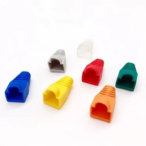Customized RJ45 Fibre Connector Boots Direct from Factory for Cat5 and Cat6 Ethernet Connectors
