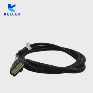 High Temperature Resistant Customized Cable Assembly Connecting Wire Hv Automotive Signal Wiring Harness for Four Wheel