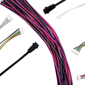 Custom EV Wiring Harness for Electric Vehicle Motorcycle High Voltage PTFE PVC Insulated Gold Plated Copper Cable Assembly OEM