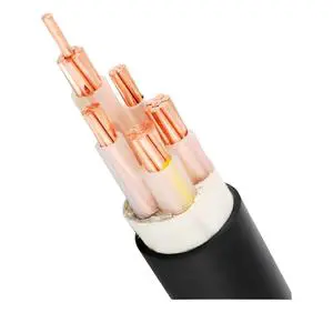YJV Engineering Use 3/4/5-Core Power Cable Copper XLPE Insulated PVC Sheathed Electrical Cables