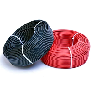 XLPE Insulation DC Solar Wire 14mm 16mm 1*10mm Weather-Resistant for Industrial Power Systems PV Cable