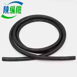 Factory Direct Customized 3/4/5 Core Copper Automotive Rubber Stranded 600V Power Cable 8K Fiber Optic Hybrid Electrical Wires