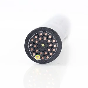 LIBIN LSZH Stranded Copper Coil Wire Low Smoke Halogen-Free Shielded Cable WDZ-RYYP 300/300V 10 AWG 0-90C Building Industrial