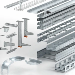 Hot Sale Stainless Steel Round Compartment Tray wire mesh Cable Tray for Cable Laying