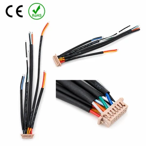 Waterproof High-Temperature Nylon Tefzel Wiring Harness with Protection Sleeve for Excavator Motorcycle & Computer Applications
