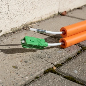Flexible MDU Drop Cable Assemblies-LC Pulled Pre-Connectorized Microcables