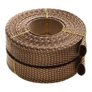 Fiberglass Sleeve Fireproof High/Low Temperature Resistant Electrical Wire Harness Protection -60C to 250C