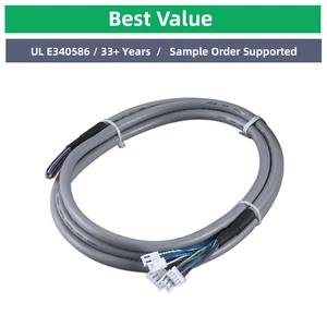 Lighting Wire Harness, Halogen Free, 2.54mm Pitch Connector, 22AWG, 220V, for Battery Pack, ISO9001 Factory, Heat Shrink Sealed