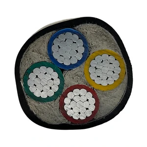 NAYY PVC Insulated & Sheathed Aluminum Cable, 0.6/1kV Flexible for Civil Buildings