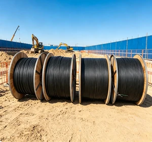 CE Standard Fire Resistant Electrical Cable Anti-Aging Anti-Overload for Airport School Subway High-Rise Building Engineering
