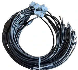 Starte CSCD002 18 Twisted Pairs 36 Pos MDR Male Half Pitch CN36 Pin SCSI Servo Shielded Copper Core PBT PVC 1m Wiring Harness