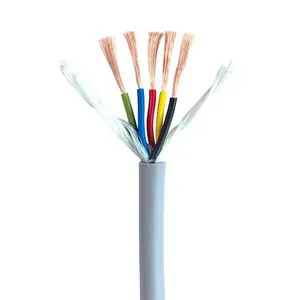 TRVV Flexible Drag Chain Cable High Flex Oil Resistant Multi Core Copper Control Power Cable for Automation Equipment